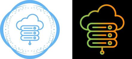 Cloud Storage Vector Icon