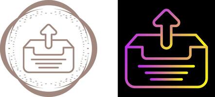 Outbox Vector Icon
