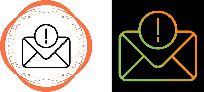 Error Message Vector Icon