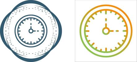 Clock Three Vector Icon