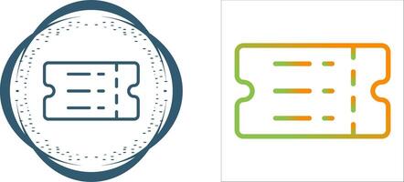 Ticket Vector Icon
