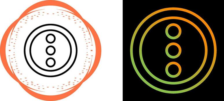 menú puntos vertical vector icono