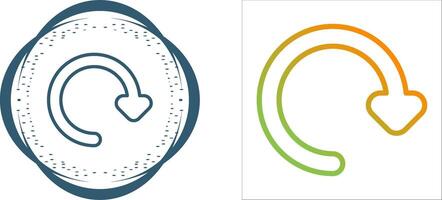 Rotate Right Vector Icon