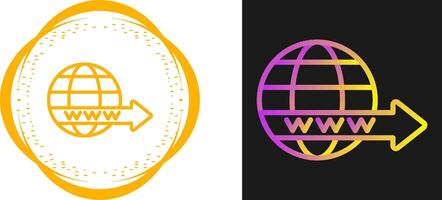 Domain Forwarding Vector Icon