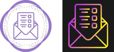 Mailing Lists Vector Icon