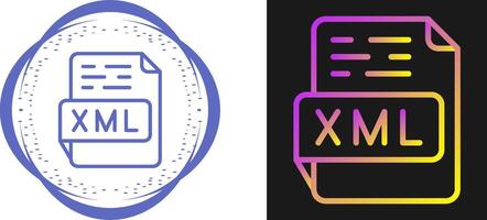 XML Vector Icon