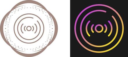 Live Streaming Circle Vector Icon
