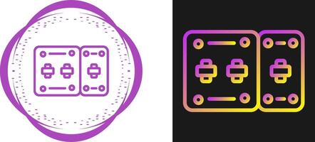 circuito interruptor automático vector icono