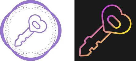 Car Key Vector Icon