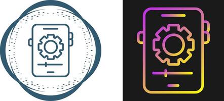 Smartphone Settings Vector Icon