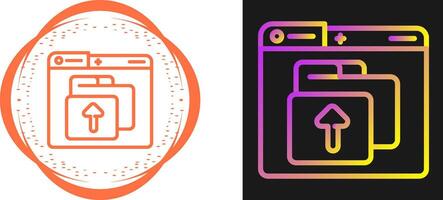 Upload File Vector Icon