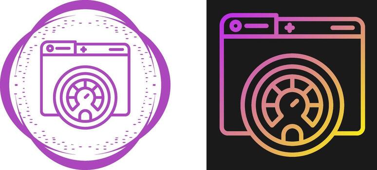 icono de vector de rendimiento