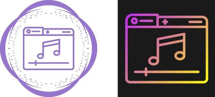 Music Player Vector Icon