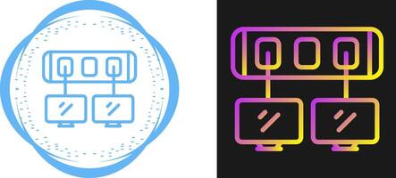 Network Switch Vector Icon