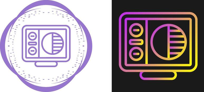 Desktop Computer Vector Icon