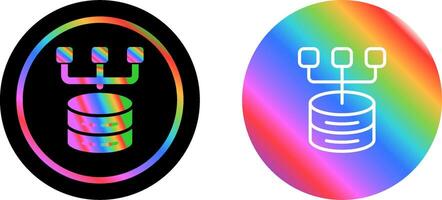 Data Modeling Vector Icon