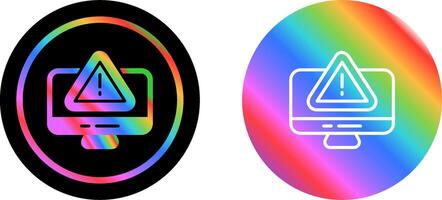 Cyber Danger Vector Icon