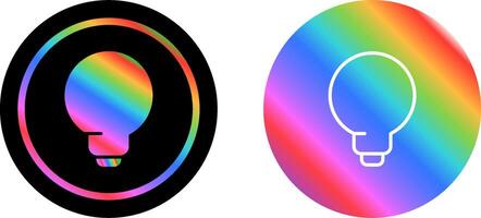 Lightbulb Vector Icon