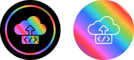 Cloud Deployment Vector Icon