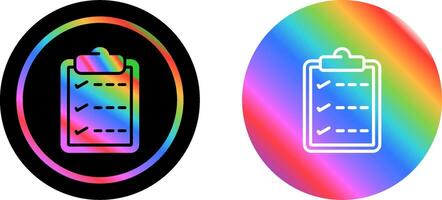 Task list with checkmarks Vector Icon
