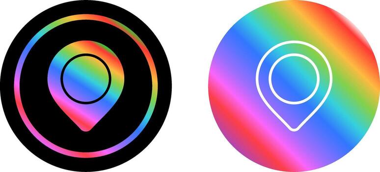 icono de vector de marcador