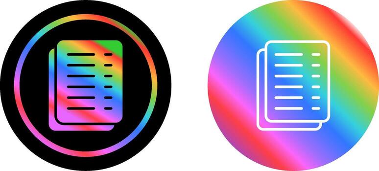 Document Vector Icon