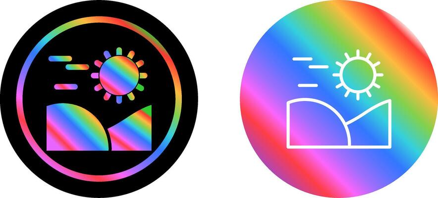 Desert Vector Icon