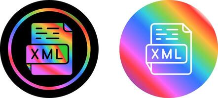 XML Vector Icon