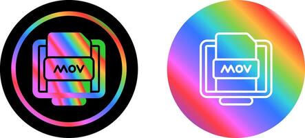 Mov File Vector Icon