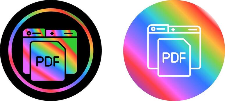 Pdf Vector Icon