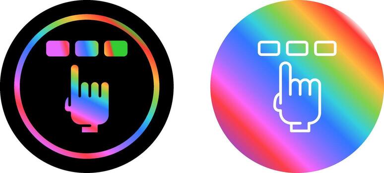 Seleccione vector icono