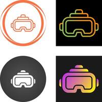 Virtual Reality Headset Vector Icon