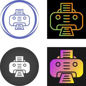 Printer Vector Icon