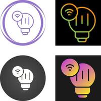 Smart Bulb Vector Icon