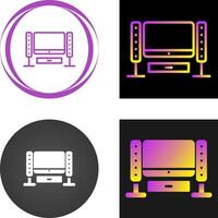 Home Theater System Vector Icon