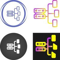 Data Architecture Vector Icon