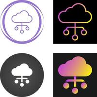 Cloud Computing Vector Icon