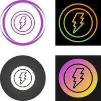 Lightning bolt Vector Icon