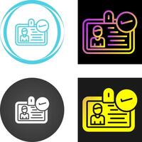 ID Verification Vector Icon