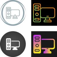 Computer Vector Icon