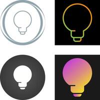 Lightbulb Vector Icon