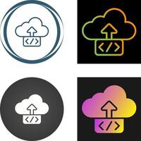 Cloud Deployment Vector Icon