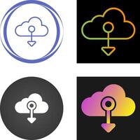 Cloud Native Vector Icon