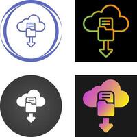 Cloud Security Auditing Vector Icon