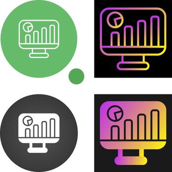 Data driven Design Vector Icon
