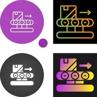 Conveyor Belt Vector Icon