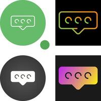 Comment Alt Vector Icon