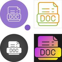 icono de vector de documento