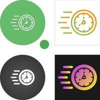 Time Fast Vector Icon