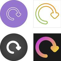 Rotate Right Vector Icon